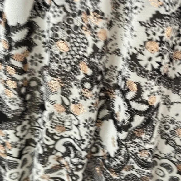 𝅺american Rag Black White Top S - Picture 3 of 6